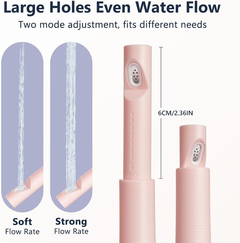 SPACEREST Portable Bidet for Women, 550ml Portable Bidet for Travel, Rechargeable Peri Bottle for Women, Providing to 70 Uses, IPX7 Waterproof for Postpartum Care, Personal Hygiene Cleaning, Perineal - Image 2